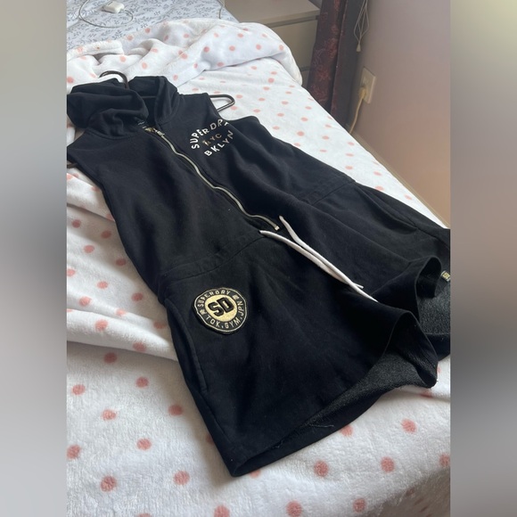 Superdry jumpsuit/ romper black S. - Picture 1 of 4
